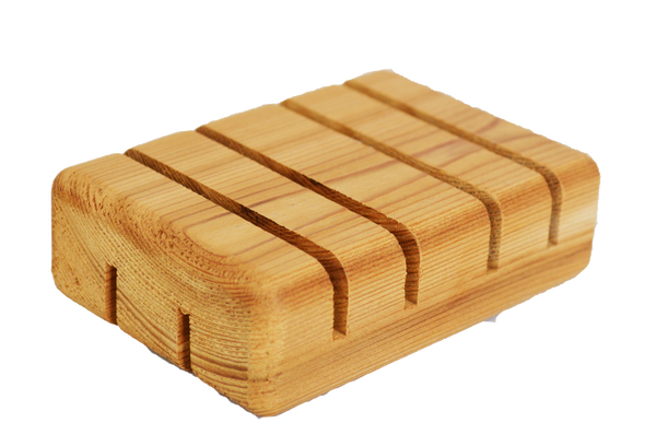 Wooden Soap Saver, Hand Craft, 100% Natural Pine Wooden Holder