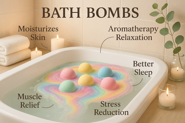 10 Surprising Benefits of Using Bath Bombs Weekly