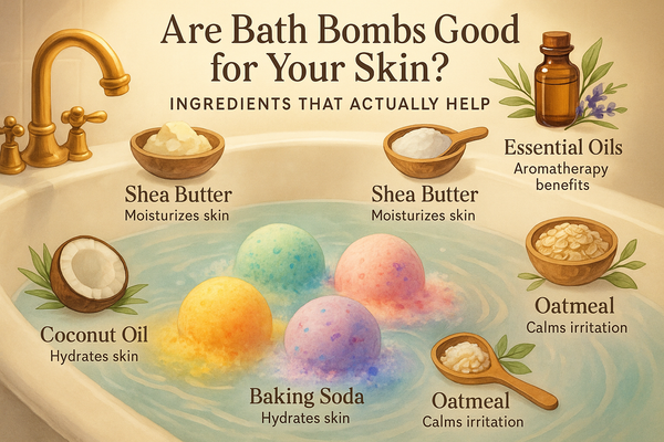 Are Bath Bombs Good for Your Skin? Ingredients That Actually Help
