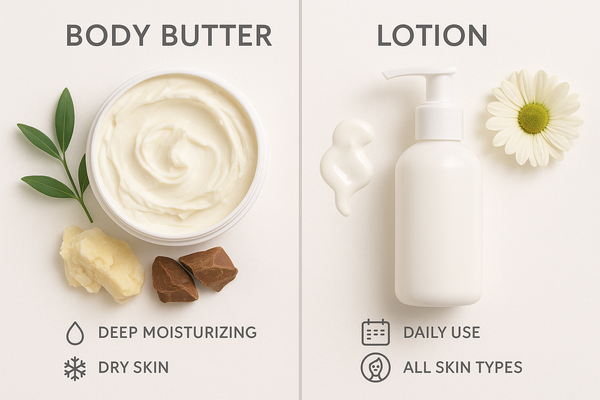 Body Butter vs Lotion: What’s the Real Difference?