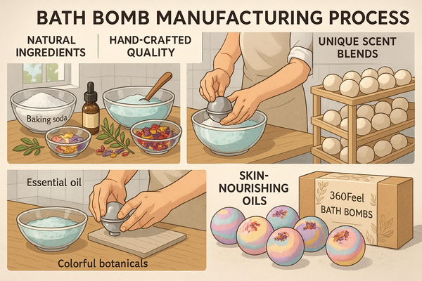 How 360Feel Bath Bombs Are Made (And What Sets Them Apart)
