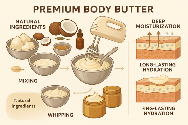 How 360Feel Body Butter Is Made, And Why It Works So Well