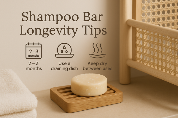 How Long Does a Shampoo Bar Last? Tips to Make It Last Longer