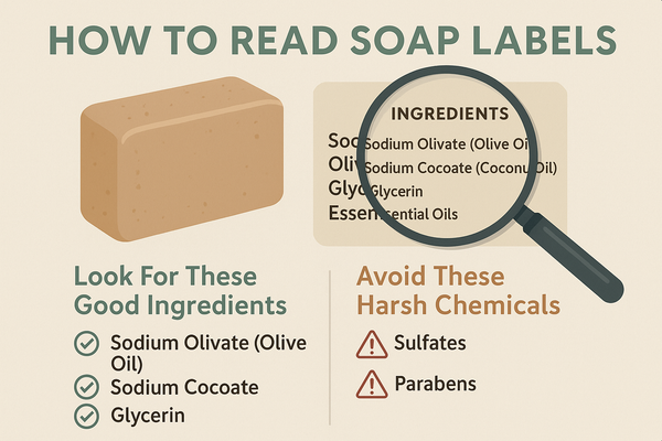 How to Read a Soap Label: Ingredients That Actually Matter