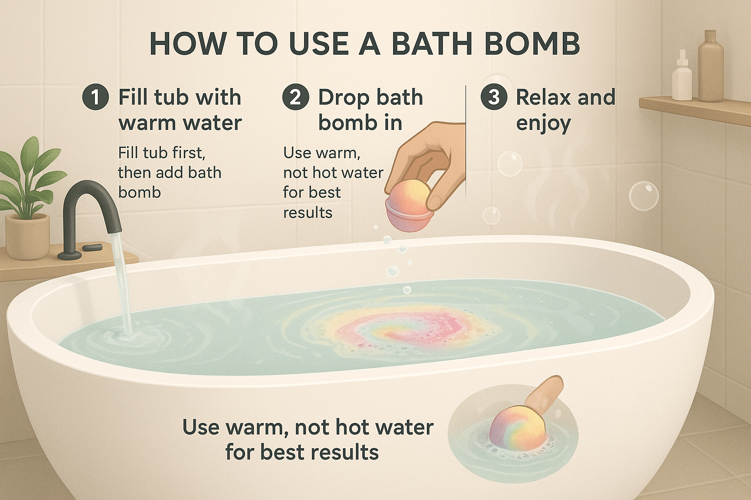 How to Use a Bath Bomb Properly | 360Feel Bath Bomb Guide – Falls River ...