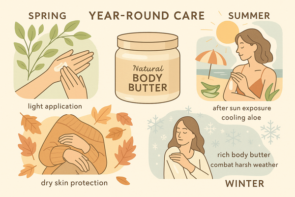 How to Use Body Butter in Every Season - Yes, Even Summer!