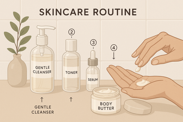 How to Use Body Butter with Other Skincare Products Without Overdoing It
