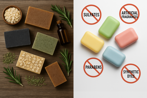Natural Soap for Men: What to Avoid in Drugstore Bars