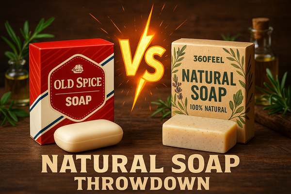 Old Spice vs. 360Feel: A Natural Soap Throwdown