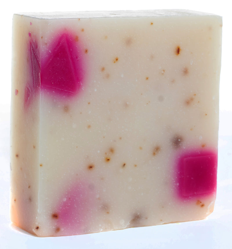 Petal Dance 5oz Soap Handmade Soap bar - Cherry Almond, oatmeal as exfoliant - Pure Essential Oil Natural Soaps- Anniversary Wedding Gifts Christmas stocking stuffer cherry blossom - Falls River Soap Company