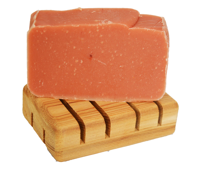 Pack of 2 - Wooden Soap Saver, Hand Craft, 100% Natural Pine Wooden Holder