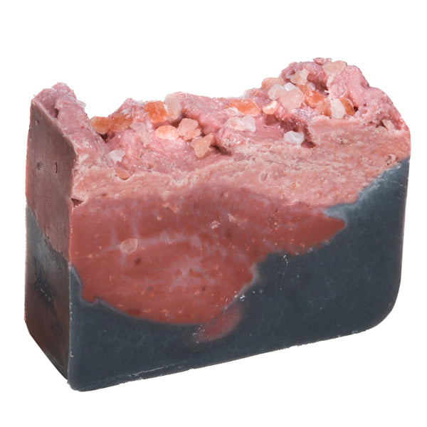 Himalayan Pink Salt, Bamboo Charcoal Soap Bar (4Oz) - Oily skin Acne treatment