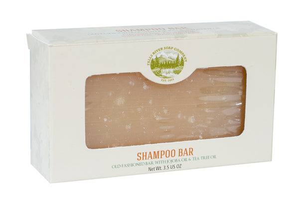 Old Fashioned Shampoo Bar (3.5 Oz) - Solid Shampoo Bar - Anti-Dandruff, Jojoba Oil, Tea Tree Oil